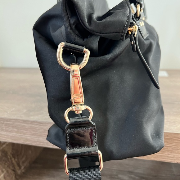 Medium Black Nylon Folder Kate Spade Crossbody - Picture 4 of 4